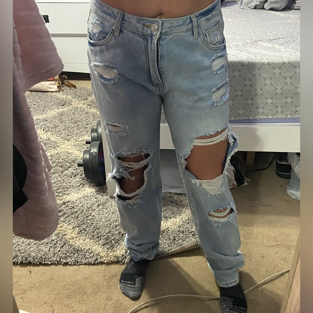 Light blue woman’s jeans